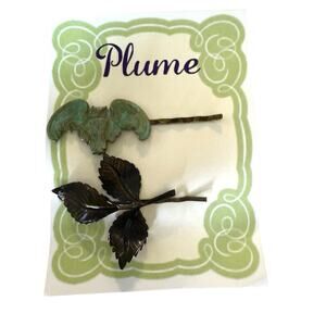 Fall Halloween Hairpins Bat Leaf Hair Accessories Clips Barrettes